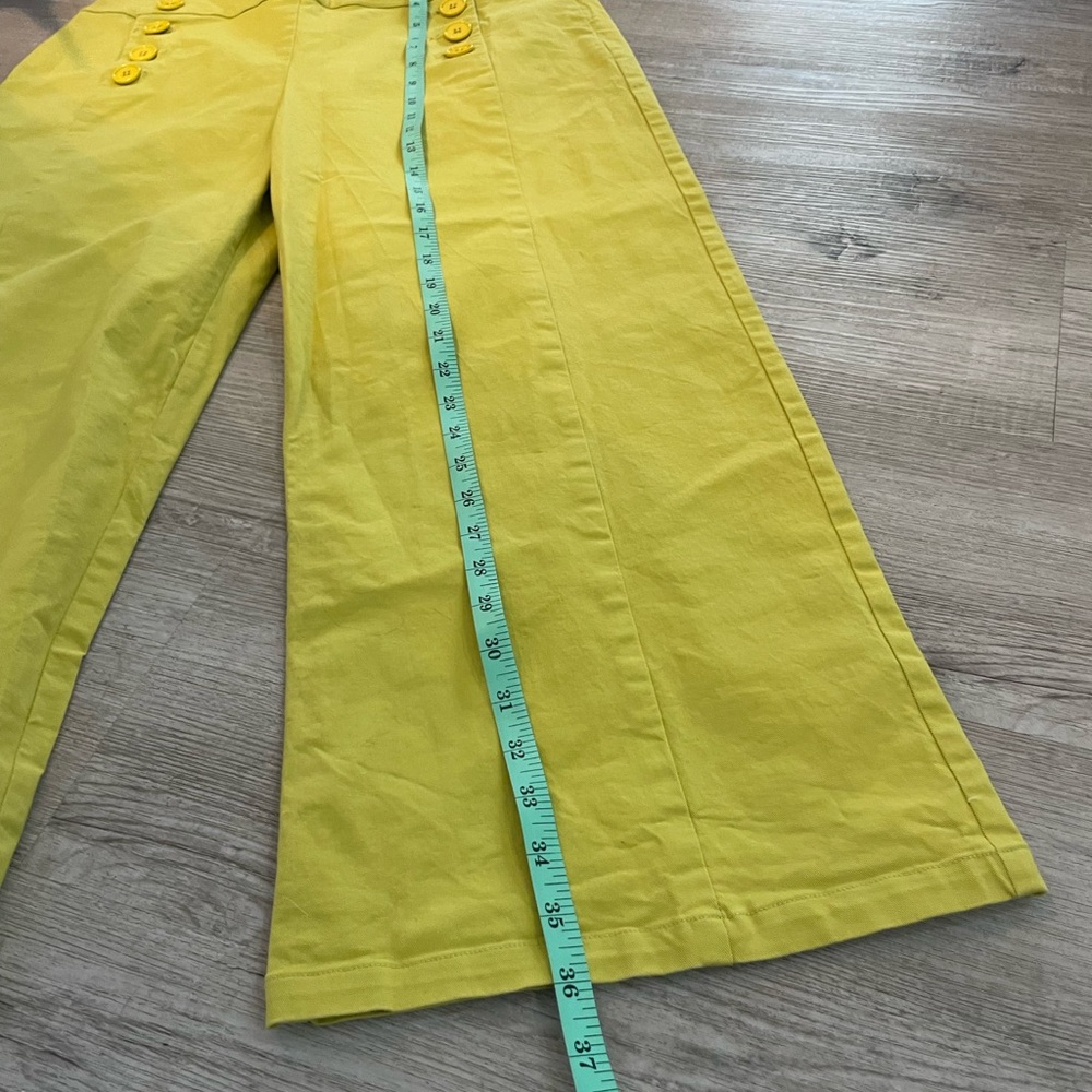Meg by Megan Kinney Sailor Citron Cropped Pants - Picture 10 of 11